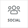 Social Media tool icon.